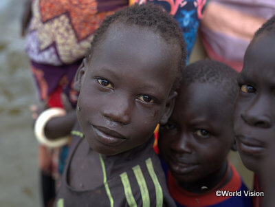 南スーダンで暮らす子どもたち