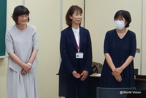 講師の皆さん（向かって左からHATI JAPAN東谷さん、ANIC田島さん、中野区社会福祉協議会小山さん）